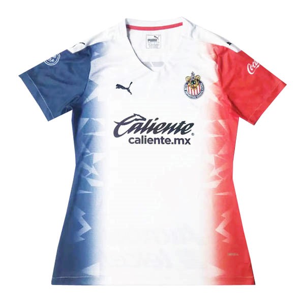 Camiseta Guadalajara Segunda equipo Mujer 2020-21 Blanco